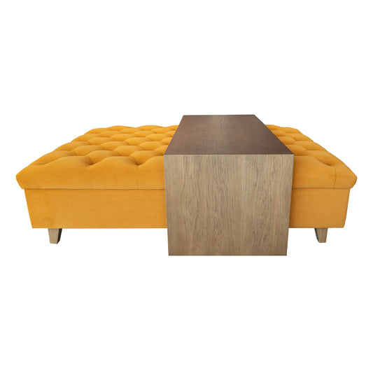 Havana Rectangular Ottoman Oak Bench