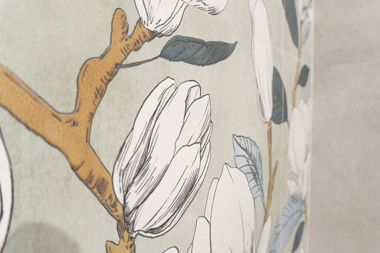 Magnolia Wallpaper Tile