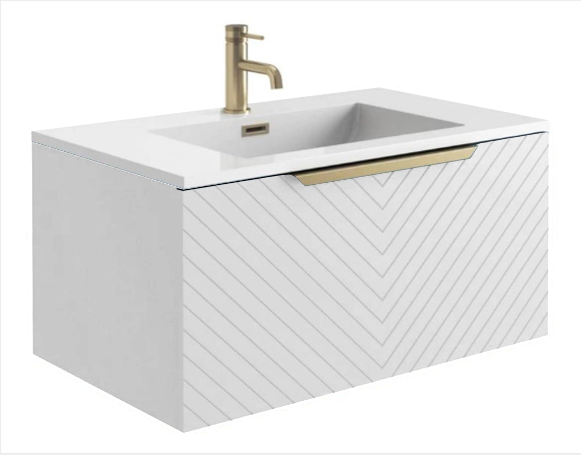 Shannon 600mm Vanity Cabinet & Ceramic Basin