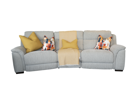 Cardiff Recliner Sofa Beige - 2 Sizes Available