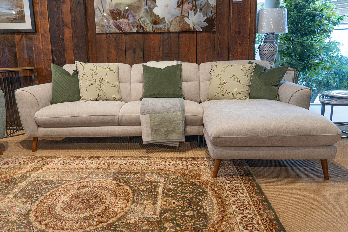 Santa Barbara Chaise in Pebble - Pre-order now