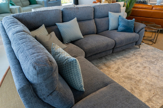 New York Corner Sofa Iron Grey