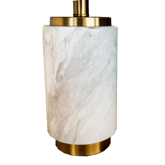 White Marble Lamp-Small