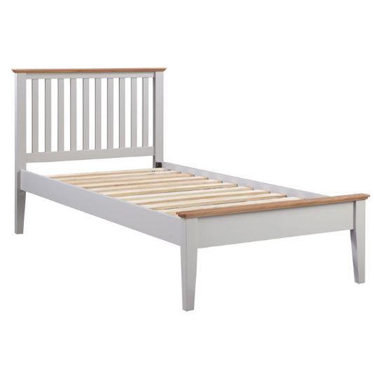 Abingdon Bed Frame 3ft Grey & Oak