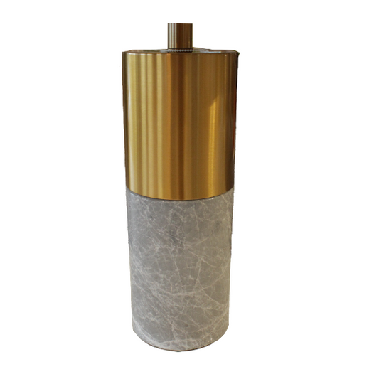Grey Marble Lamp- Large