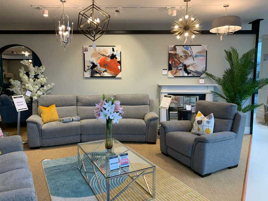 Cardiff Recliner Sofa Wild Dove - 3 Sizes Available