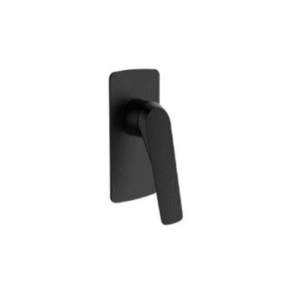 Trento Wall Mounted Shower Mixer in Black
