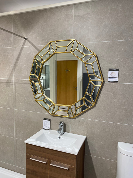 Decagon Gold Mirror