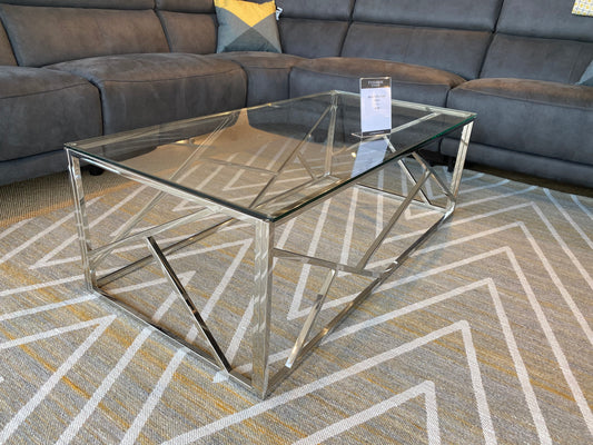 Bella Coffee Table - Silver