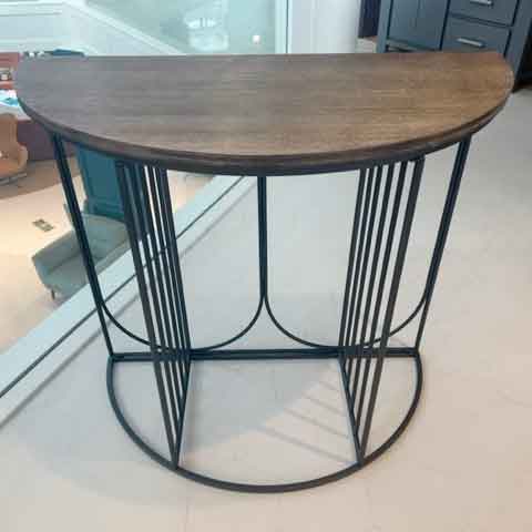 Console Table Metal & Wood