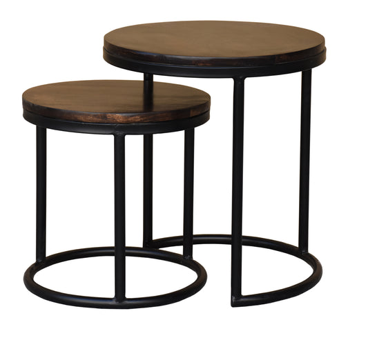 Mango Round Nested Tables
