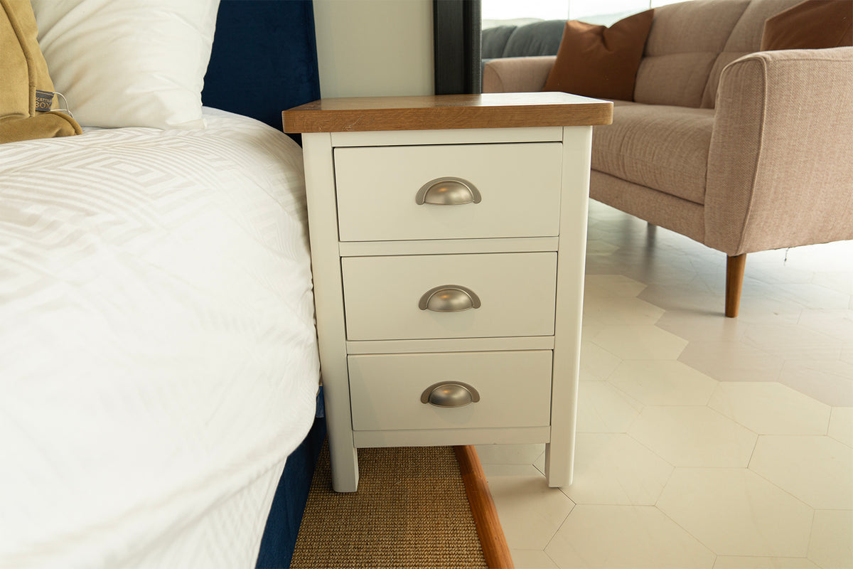 Gilroy 3 Drawer Bedside Locker