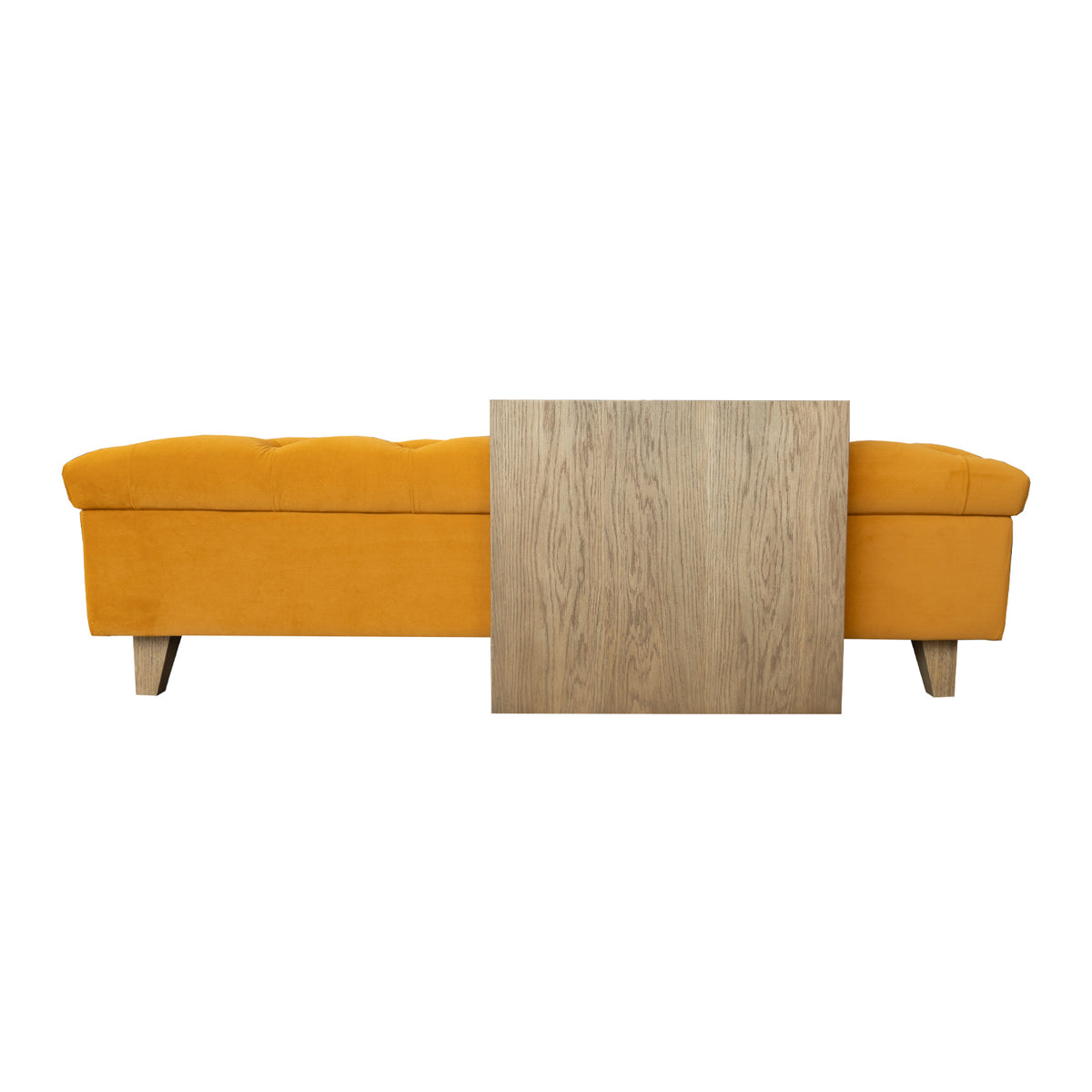 Havana Rectangular Ottoman Oak Bench