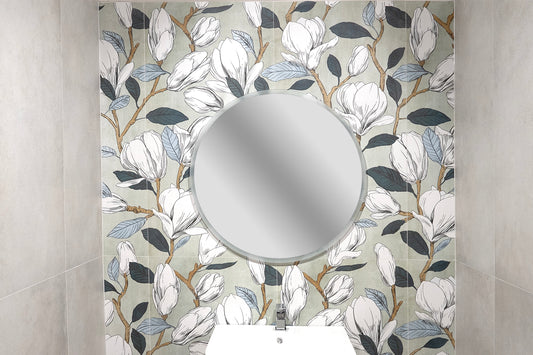 Magnolia Wallpaper Tile