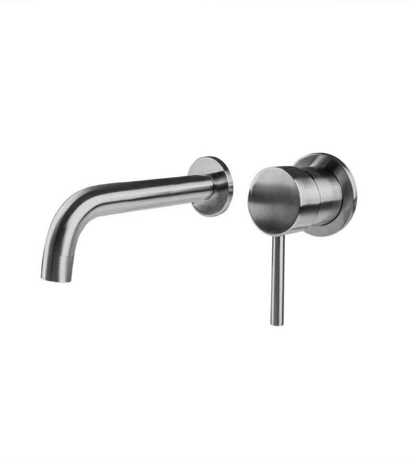 Roma Wall Mounted Basin Taps in Chrome