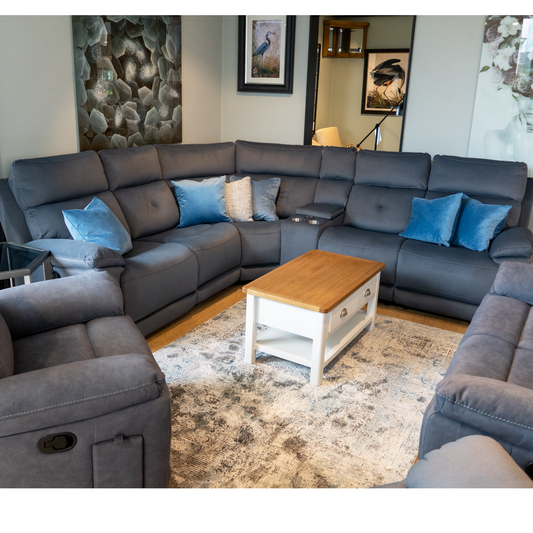 Blake Sectional Manual Recliner - 2 Colors available