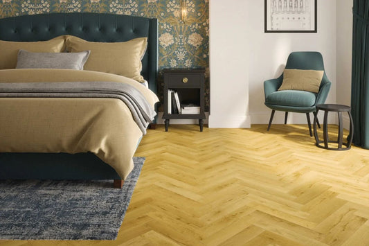 Albi Honey Oak Herringbone