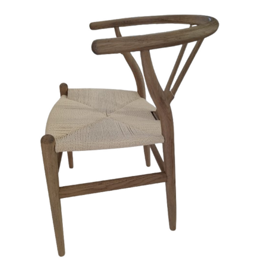 Wishbone Solid Oak