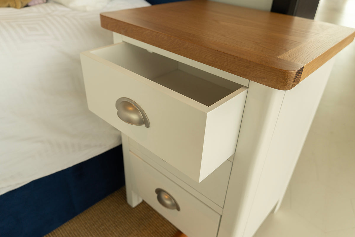 Gilroy 3 Drawer Bedside Locker