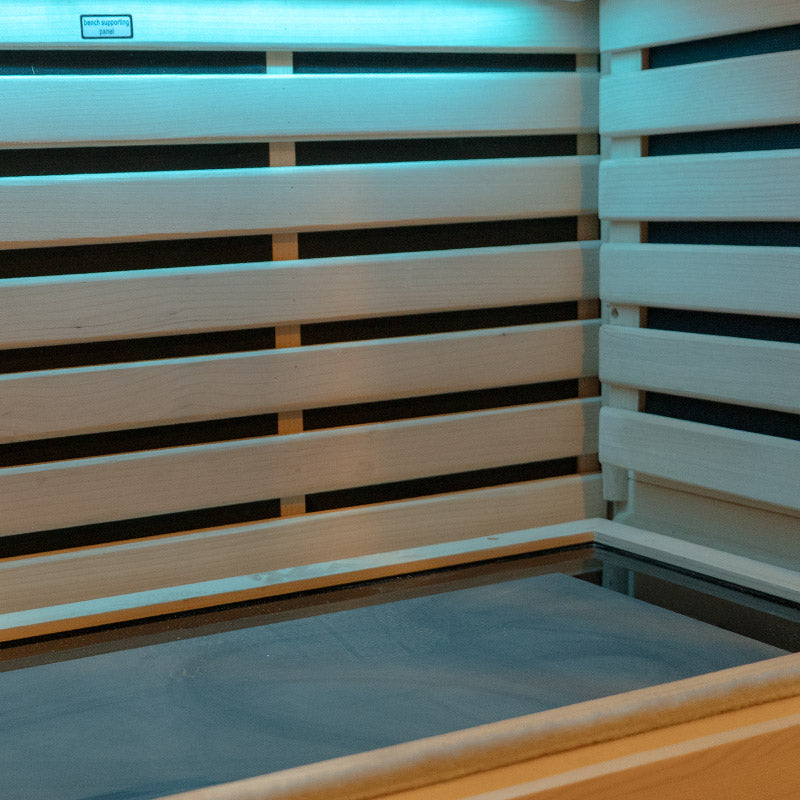 Wave 1 Person Indoor Canadian Hemlock Sauna