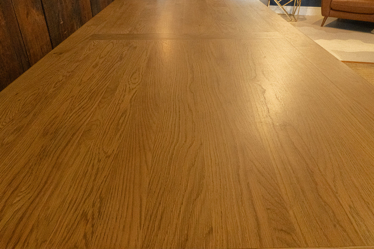 Harvard Solid Oak Rectangular Plain Dining Table