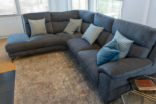 New York Corner Sofa Iron Grey