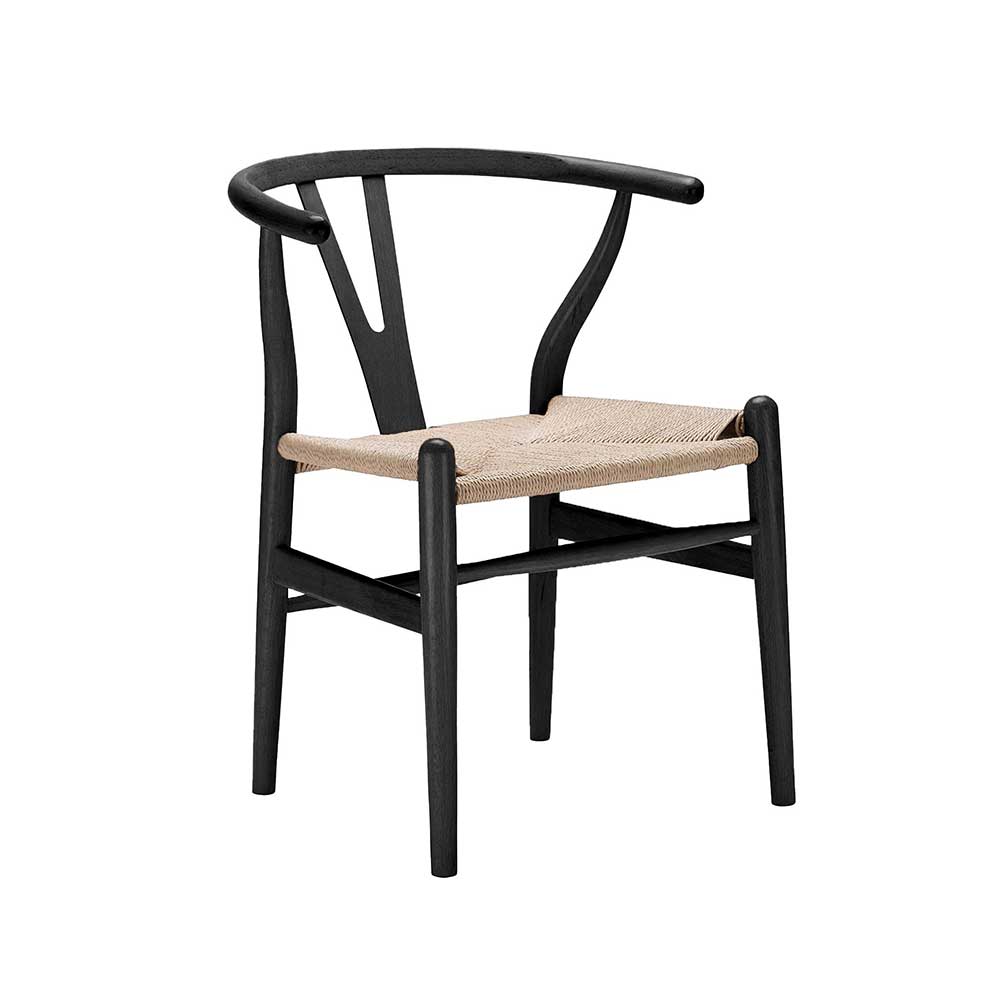 Wishbone Black Dining Chair - PRE ORDER (Restocking in August)