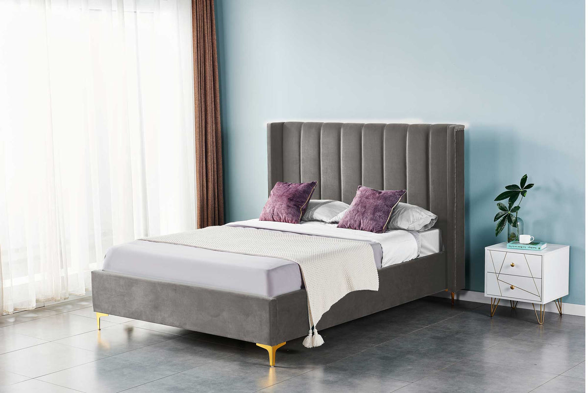 Colorado Champagne Bed Frame - 2 Sizes Available