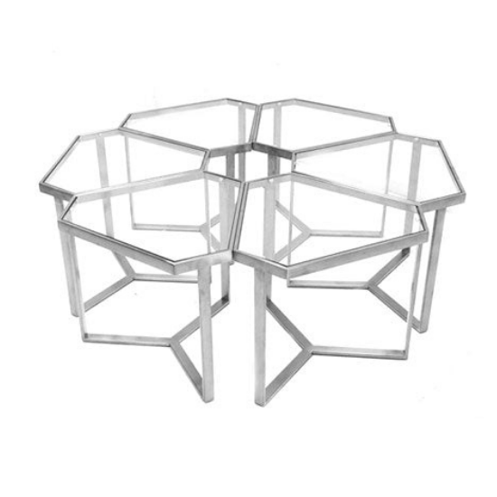 Melbourne Coffee Table Silver
