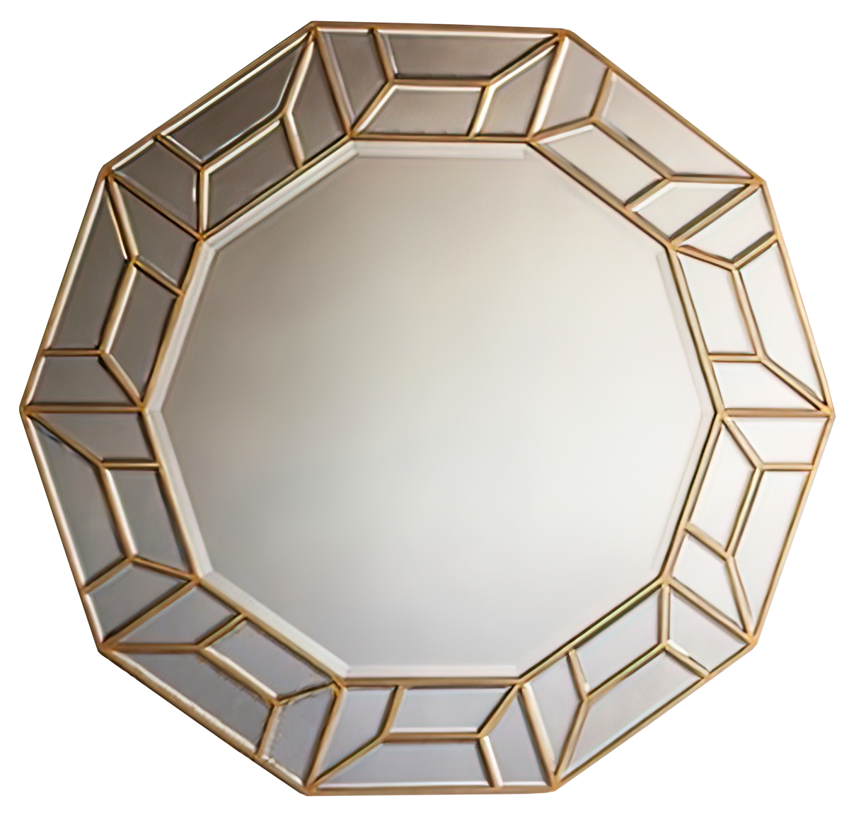 Decagon  Gold Mirror