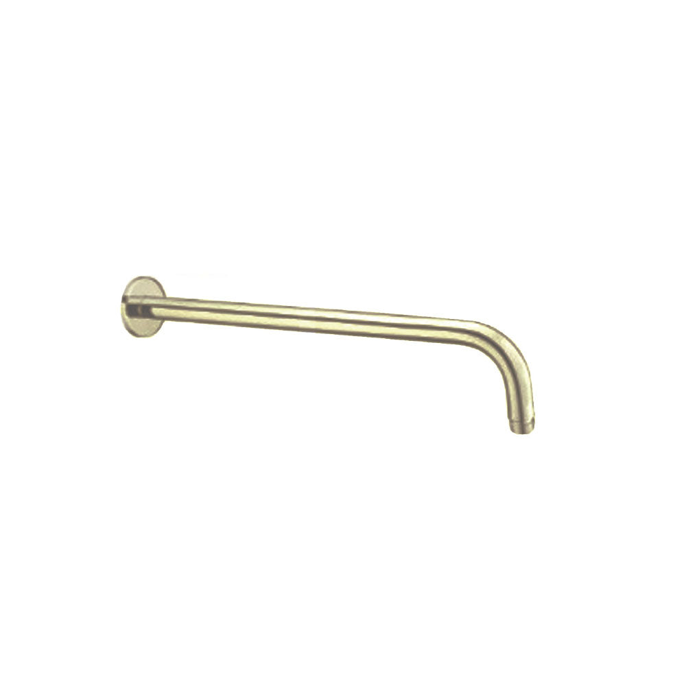 Shower Arm In Brushed Gold 35cm x 22mm
