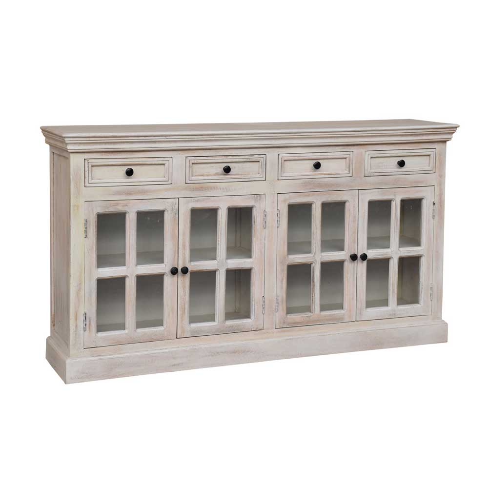 4 Door Stone Washed Cabinet