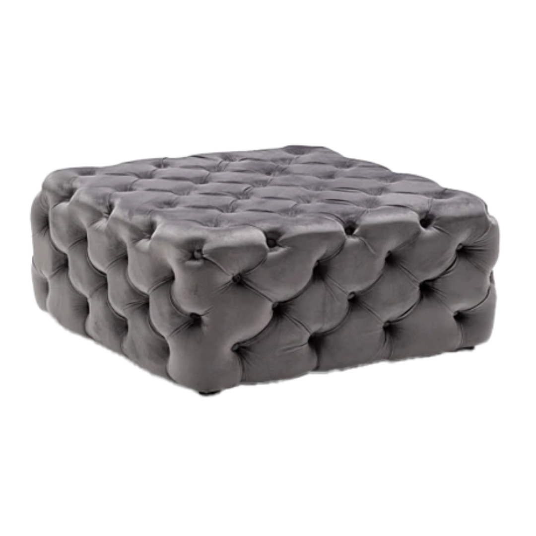 Quilted Ottoman - Colours Available
