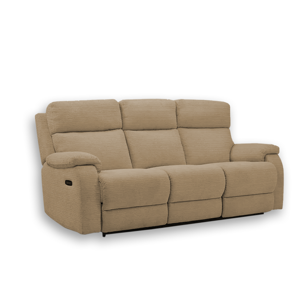 Chad Chilli 3 Seater Recliner Sofa (Available to order in different colours)
