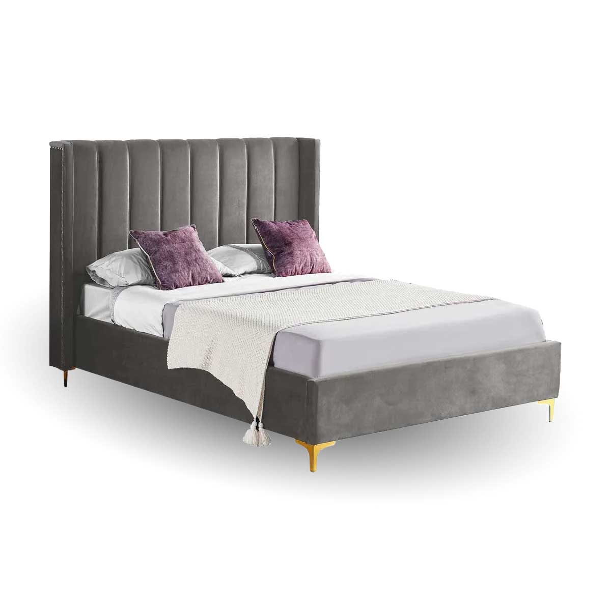 Colorado Grey Bed Frame - 2 Sizes Available