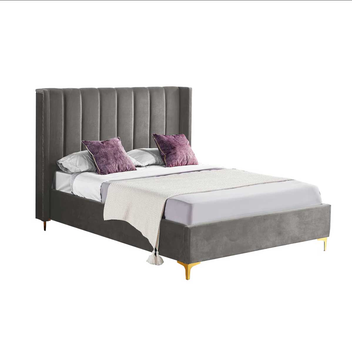 Phoebe velvet bed frame online