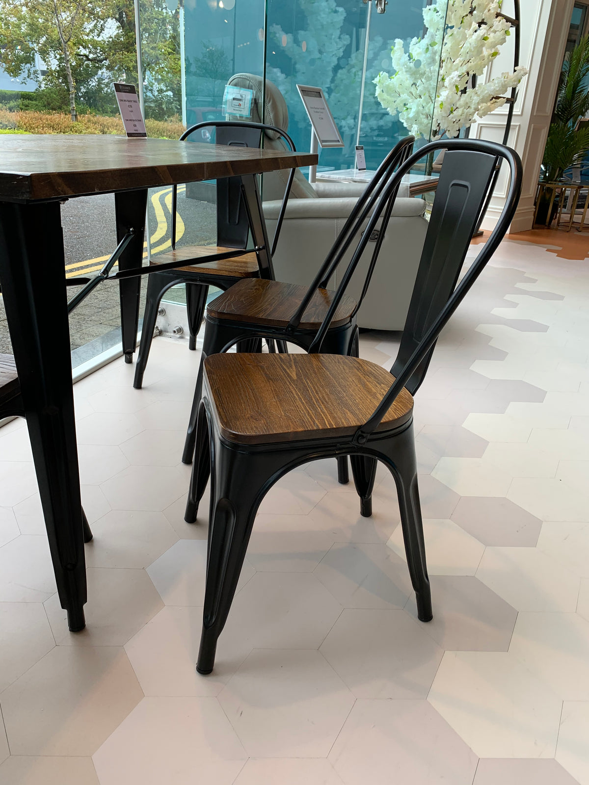 Onyx Steel Dining Chairs