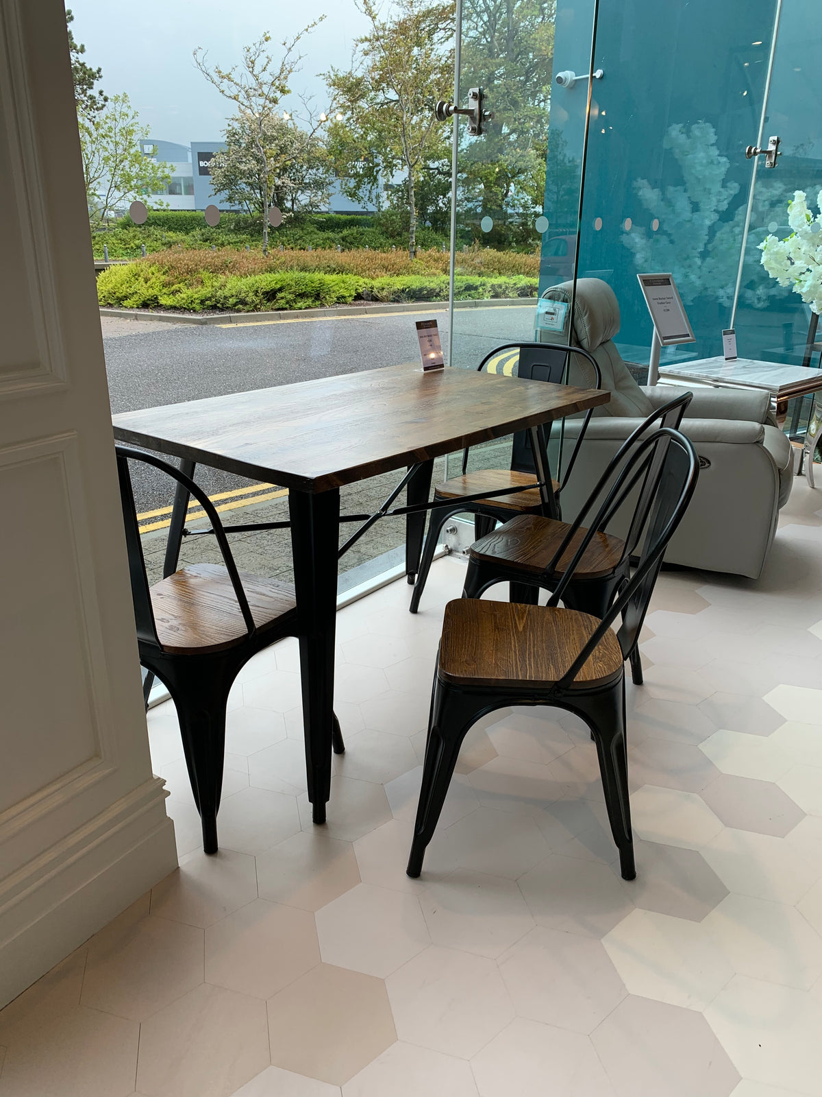 Onyx Steel Dining Chairs