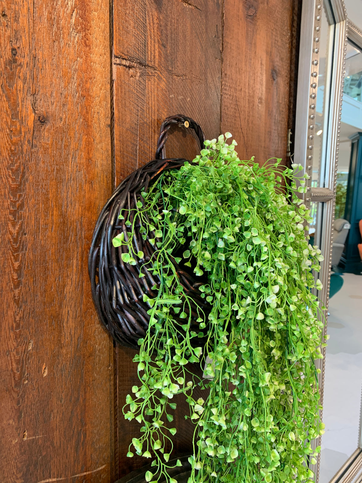 Green Hanging Basket