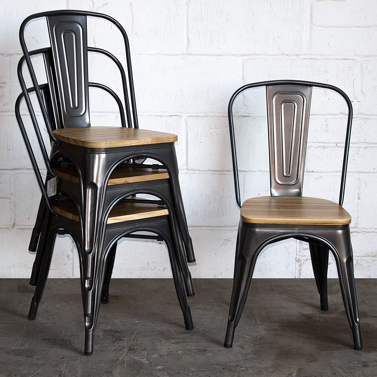 Onyx Steel Dining Chairs