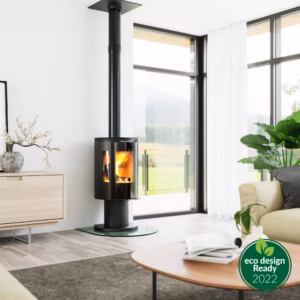 Elite G4 Pedestal 7.7kW wood burning stove lifestyle image