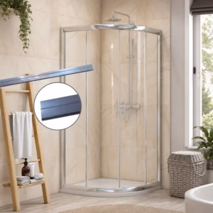 Extension Profile Chrome For Austin Shower Doors