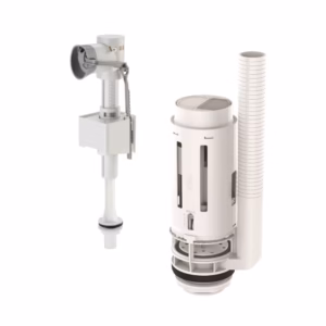 Gerberit bathroom cistern fitting replacement component in white