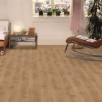 Watermill Oak plank flooring in a contemporary living room