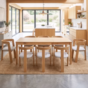 Ticino Oak Extention Dining Table